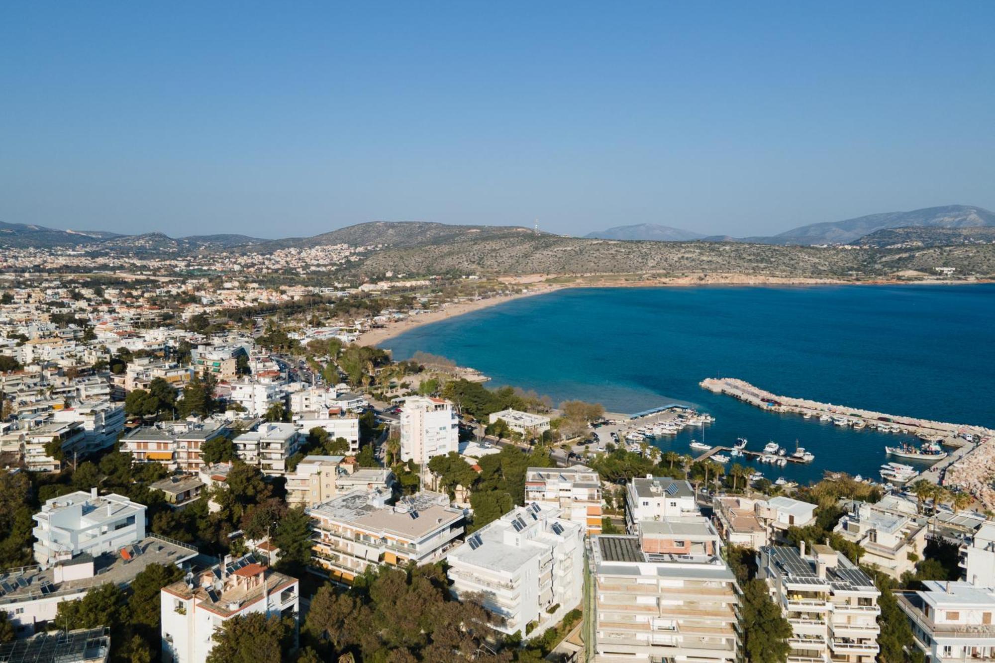 Athenian Riviera Sea View Penthouse Apartment Vari  Luaran gambar